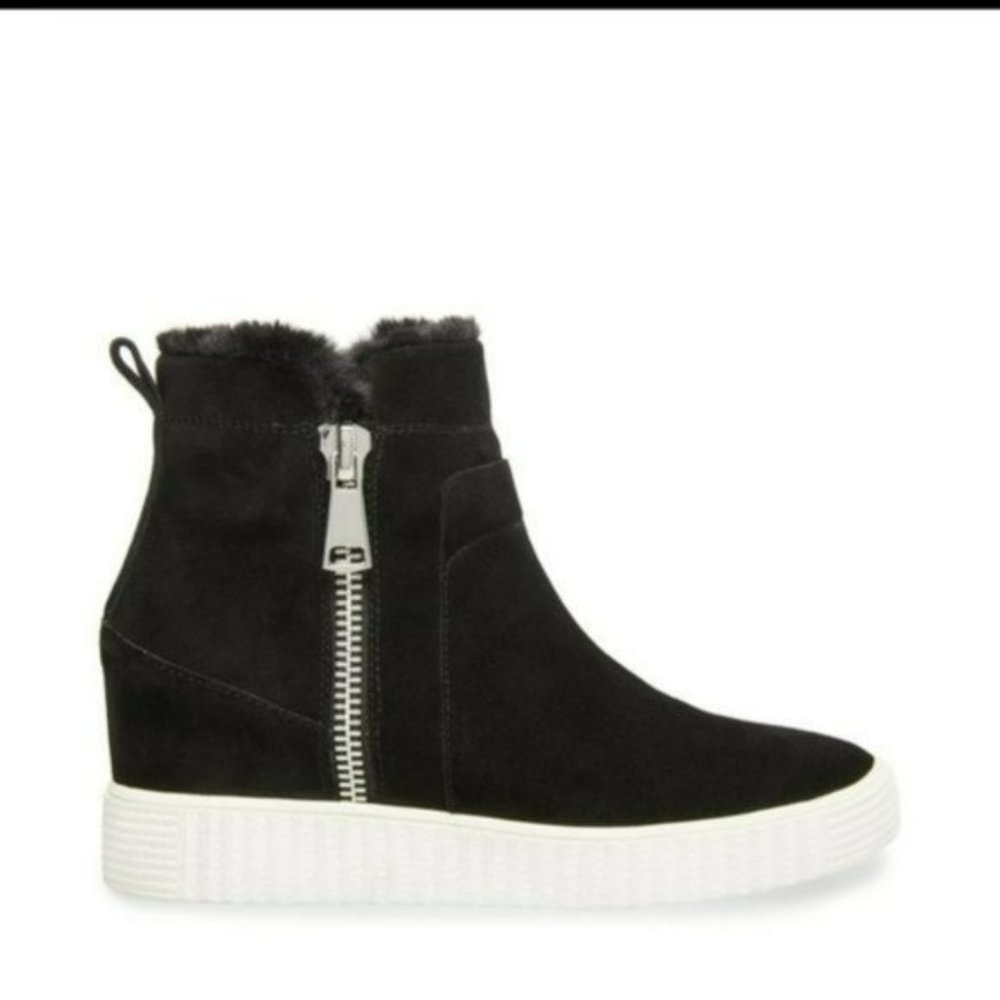 STEVEN By Steve Madden Bamby Wedge Sneakers-7 - Picture 3 of 5
